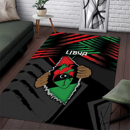 Libya In My Veins Area Rug - African Pride