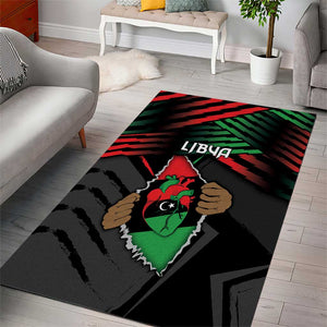 Libya In My Veins Area Rug - African Pride