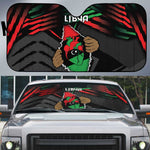 Libya In My Veins Auto Sun Shade - African Pride