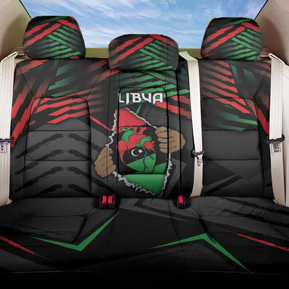 Libya In My Veins Back Car Seat Cover - African Pride