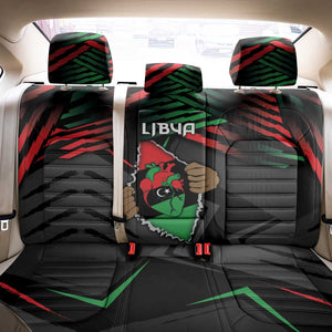Libya In My Veins Back Car Seat Cover - African Pride