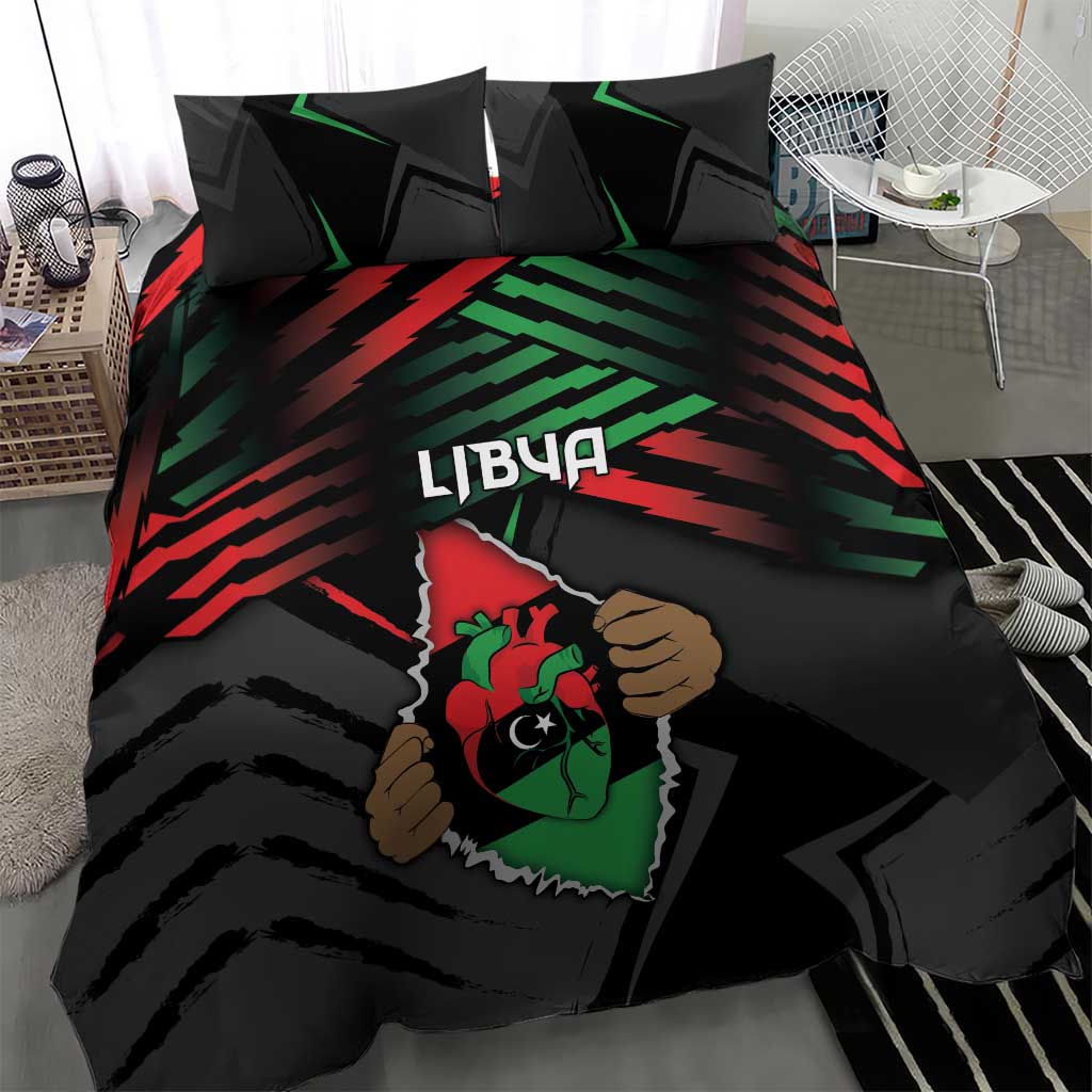Libya In My Veins Bedding Set - African Pride
