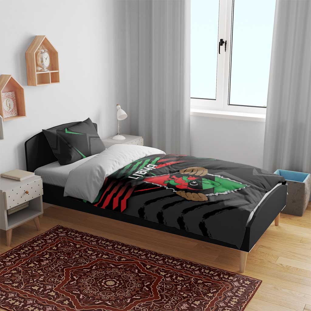 Libya In My Veins Bedding Set - African Pride