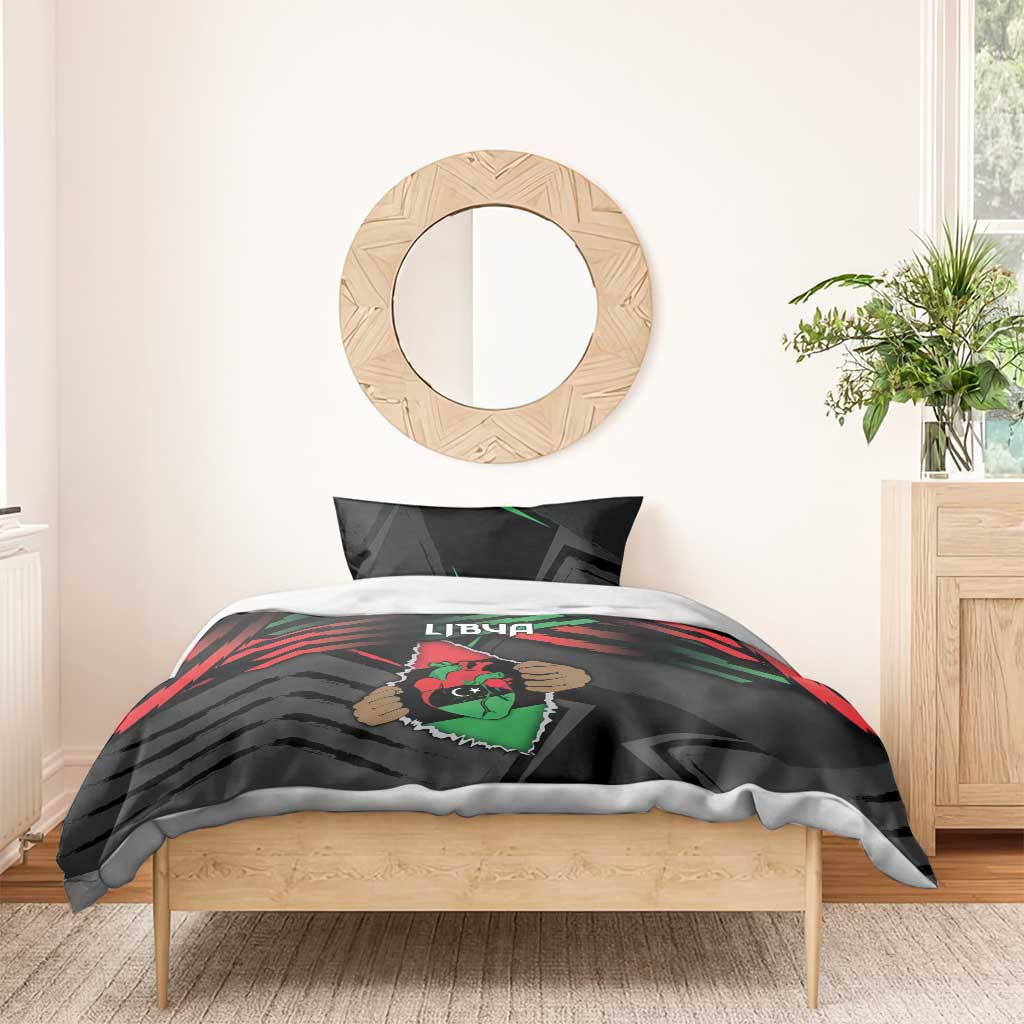 Libya In My Veins Bedding Set - African Pride
