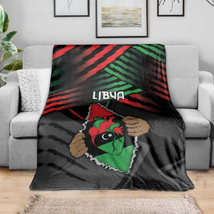 Libya In My Veins Blanket - African Pride