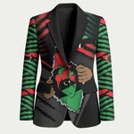 Personalized Libya In My Veins Blazer - African Pride