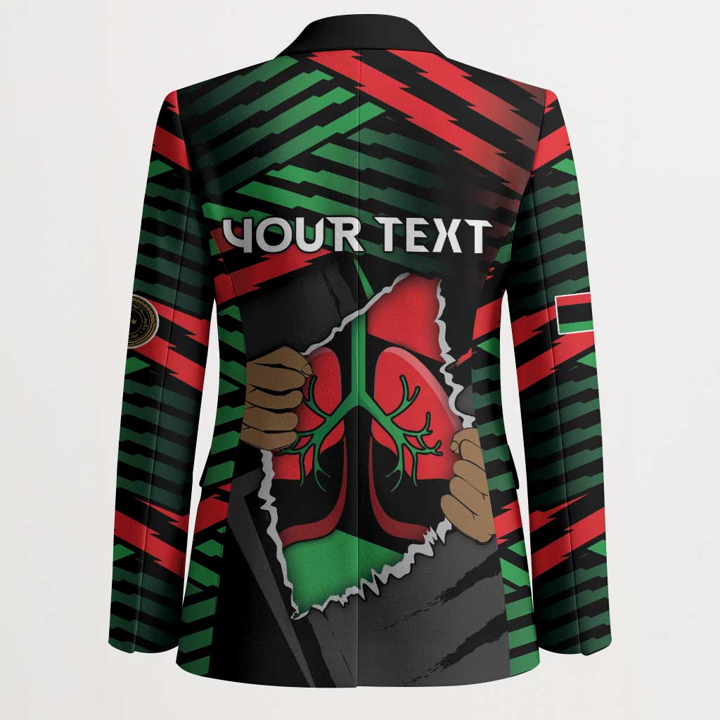 Personalized Libya In My Veins Blazer - African Pride