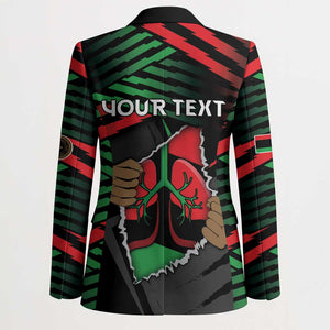 Personalized Libya In My Veins Blazer - African Pride