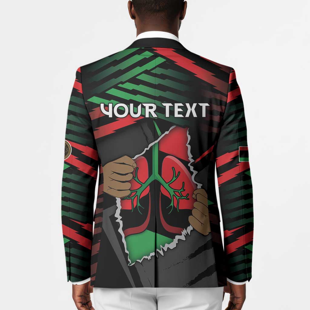 Personalized Libya In My Veins Blazer - African Pride