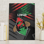 Libya In My Veins Canvas Wall Art - African Pride