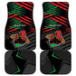 Personalized Libya In My Veins Car Mats - African Pride