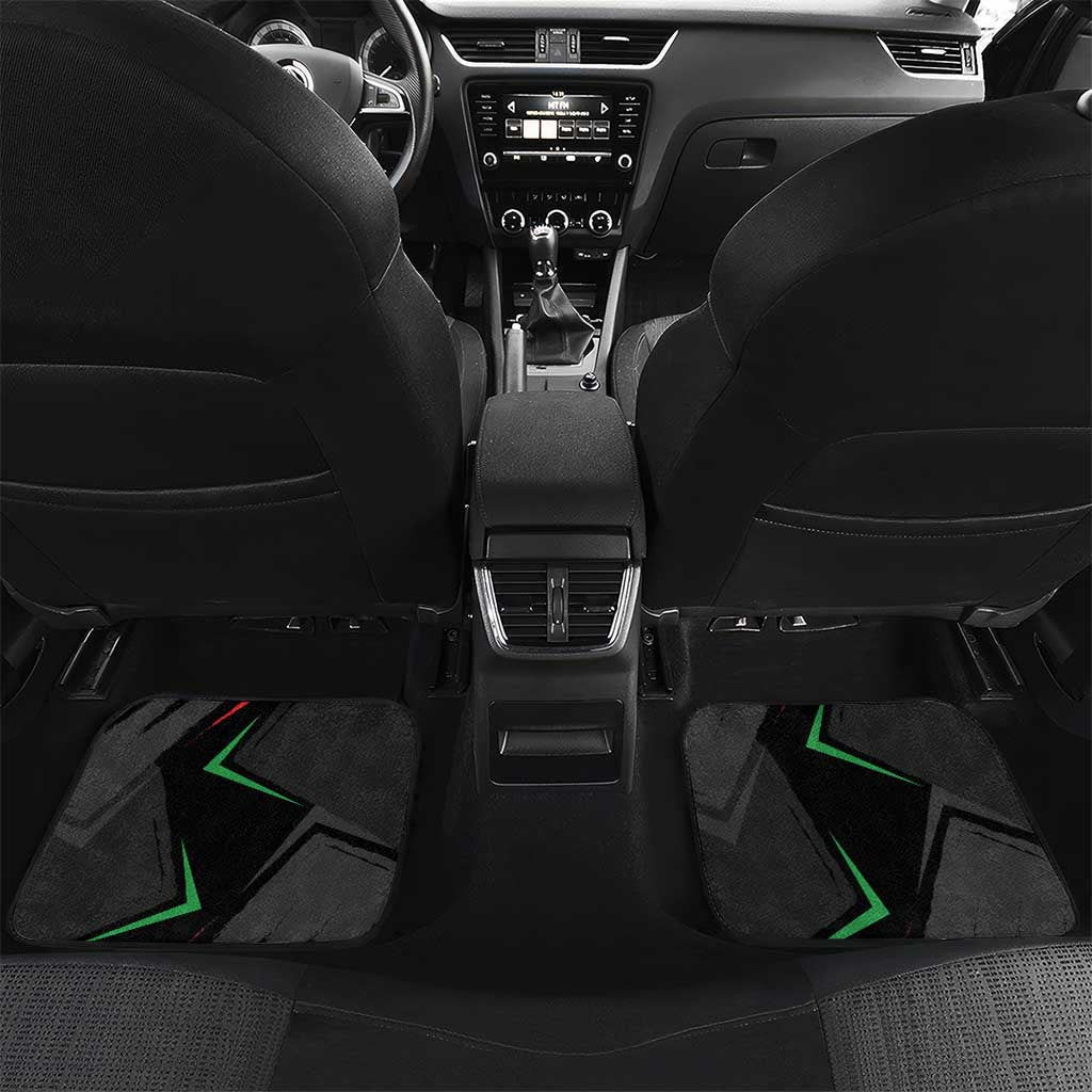 Personalized Libya In My Veins Car Mats - African Pride