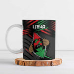 Personalized Libya In My Veins Ceramic Mug - African Pride