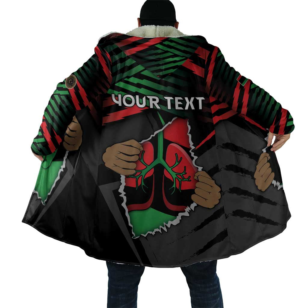 Personalized Libya In My Veins Cloak - African Pride