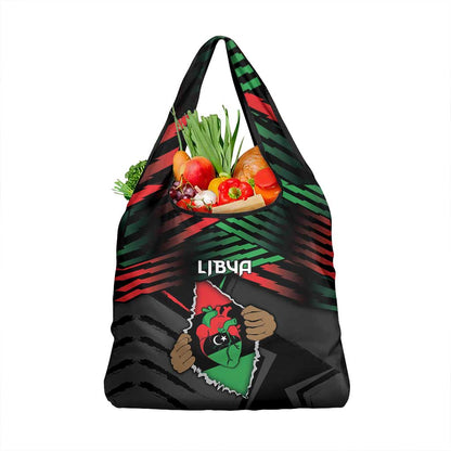 Libya In My Veins Grocery Bag - African Pride
