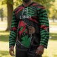 Personalized Libya In My Veins Hockey Jersey - African Pride