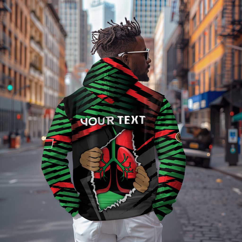 Personalized Libya In My Veins Hoodie - African Pride