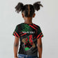 Personalized Libya In My Veins Kid T shirt - African Pride