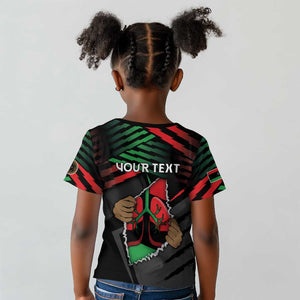Personalized Libya In My Veins Kid T shirt - African Pride