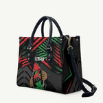 Libya In My Veins Leather Bag - African Pride