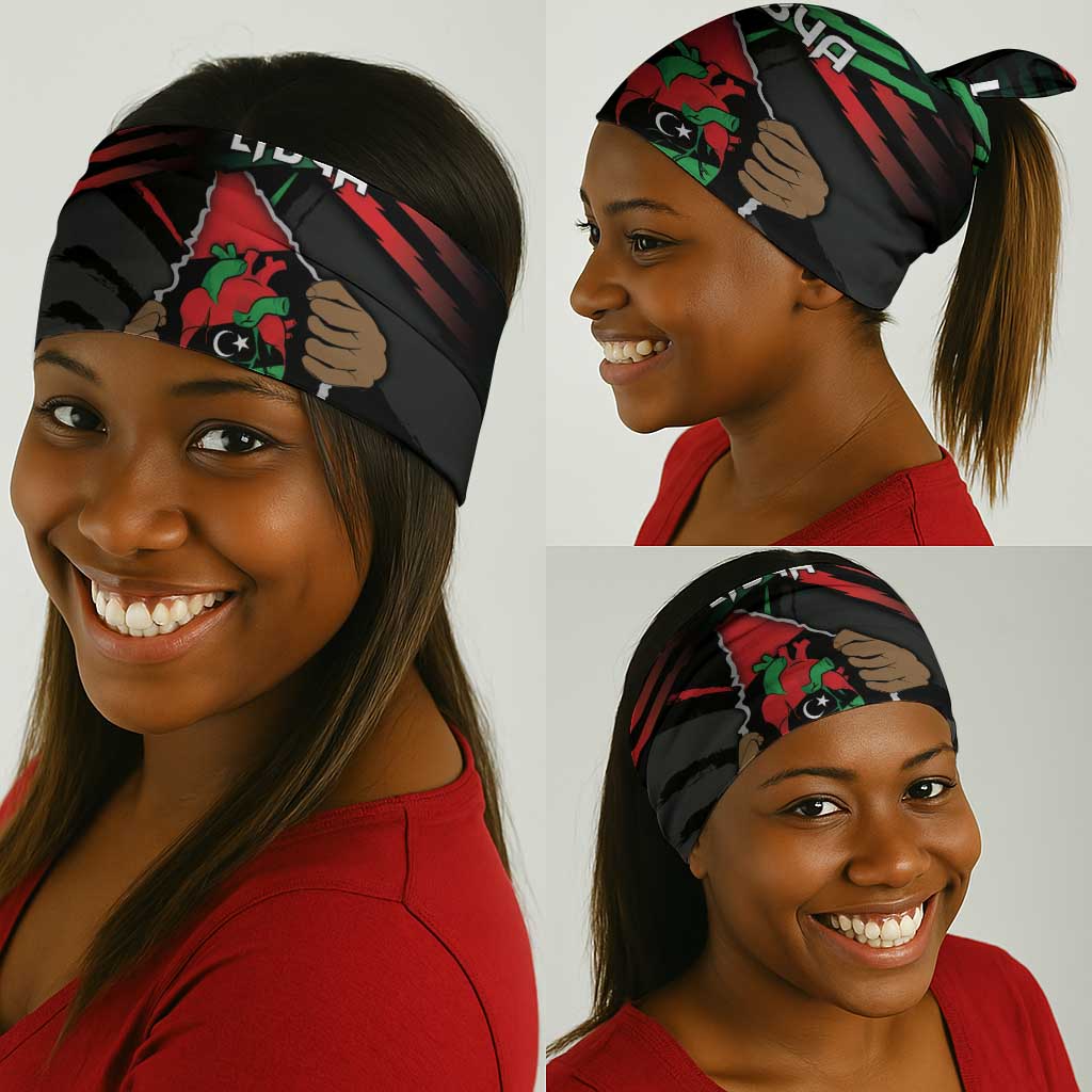 Libya In My Veins Neck Gaiter - African Pride
