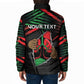 Personalized Libya In My Veins Padded Jacket - African Pride