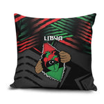 Libya In My Veins Pillow Cover - African Pride