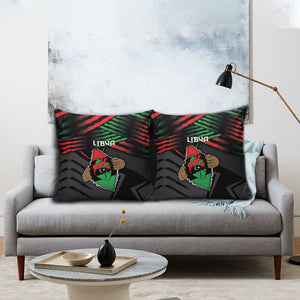 Libya In My Veins Pillow Cover - African Pride