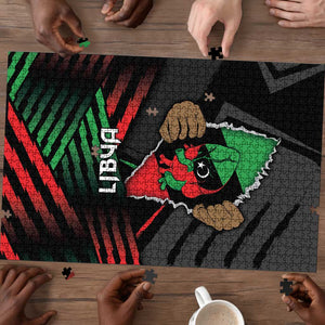 Libya In My Veins Puzzle - African Pride