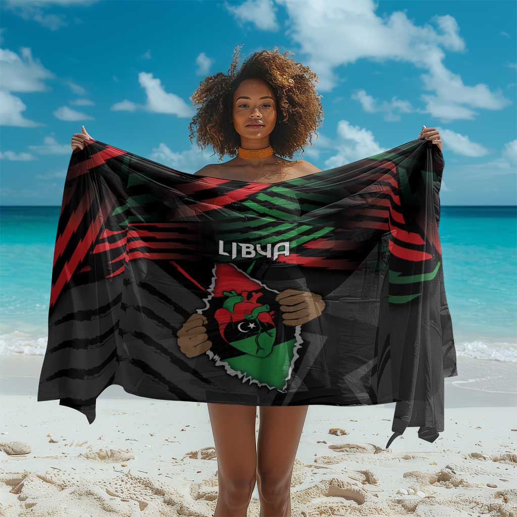 Libya In My Veins Sarong - African Pride