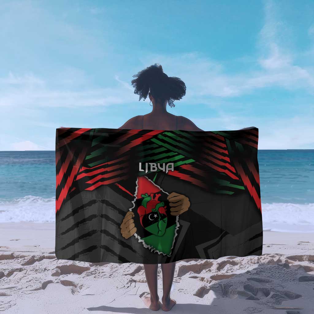 Libya In My Veins Sarong - African Pride