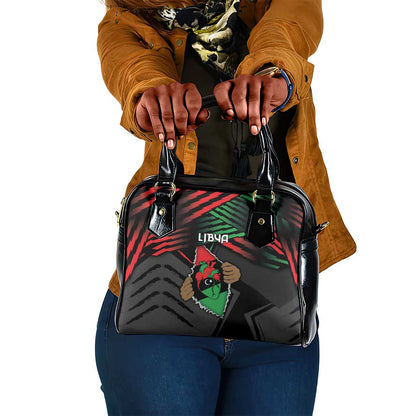 Libya In My Veins Shoulder Handbag - African Pride