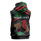 Personalized Libya In My Veins Sleeveless Hoodie - African Pride