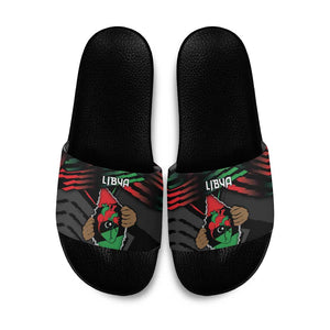 Libya In My Veins Slide Sandals - African Pride