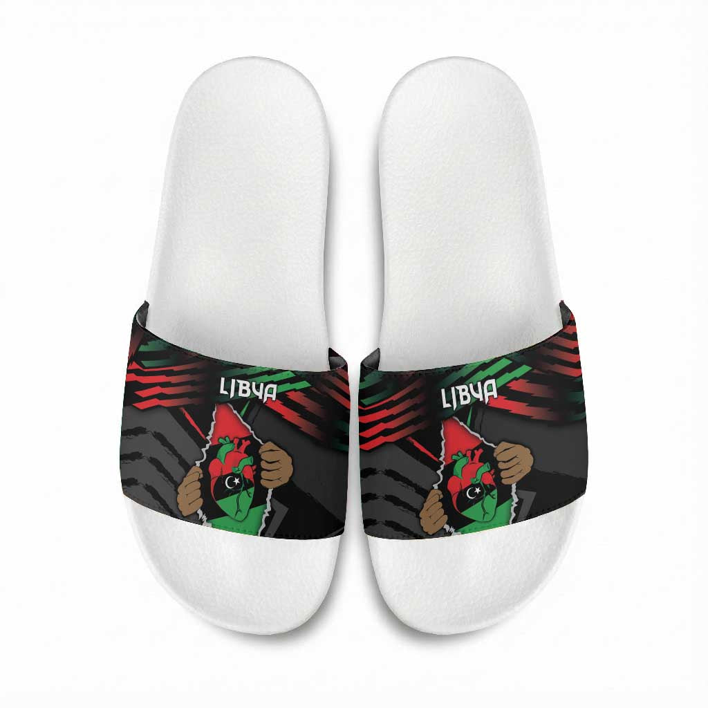 Libya In My Veins Slide Sandals - African Pride