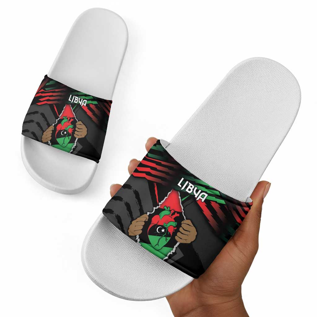 Libya In My Veins Slide Sandals - African Pride