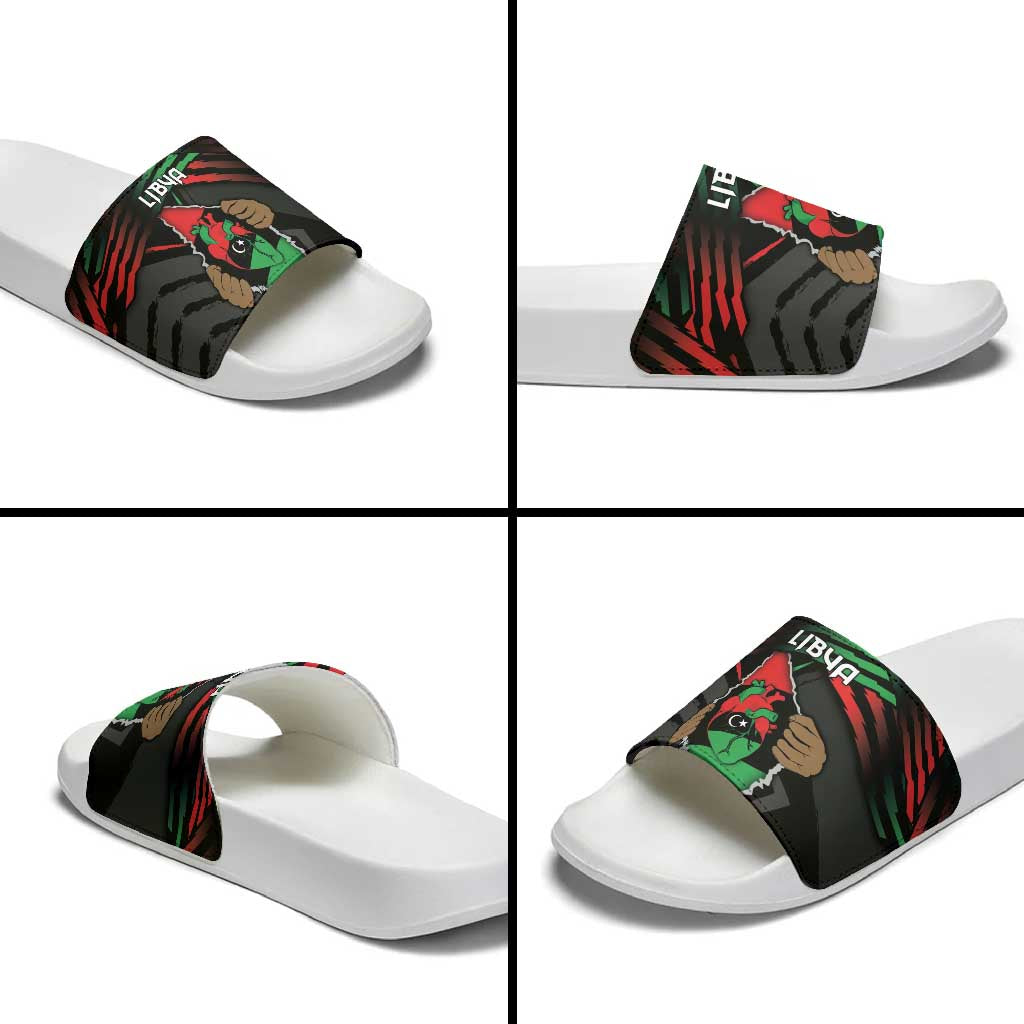 Libya In My Veins Slide Sandals - African Pride