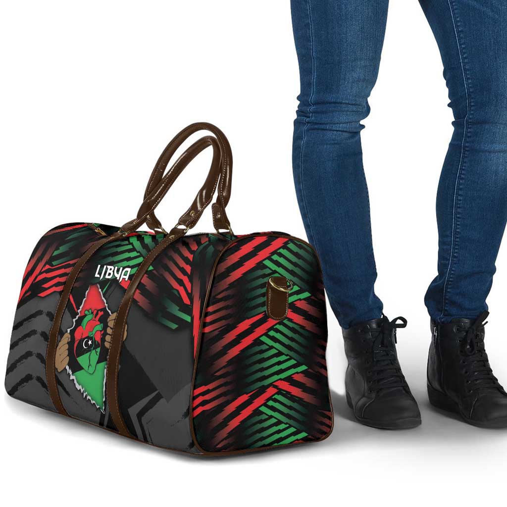 Libya In My Veins Travel Bag - African Pride