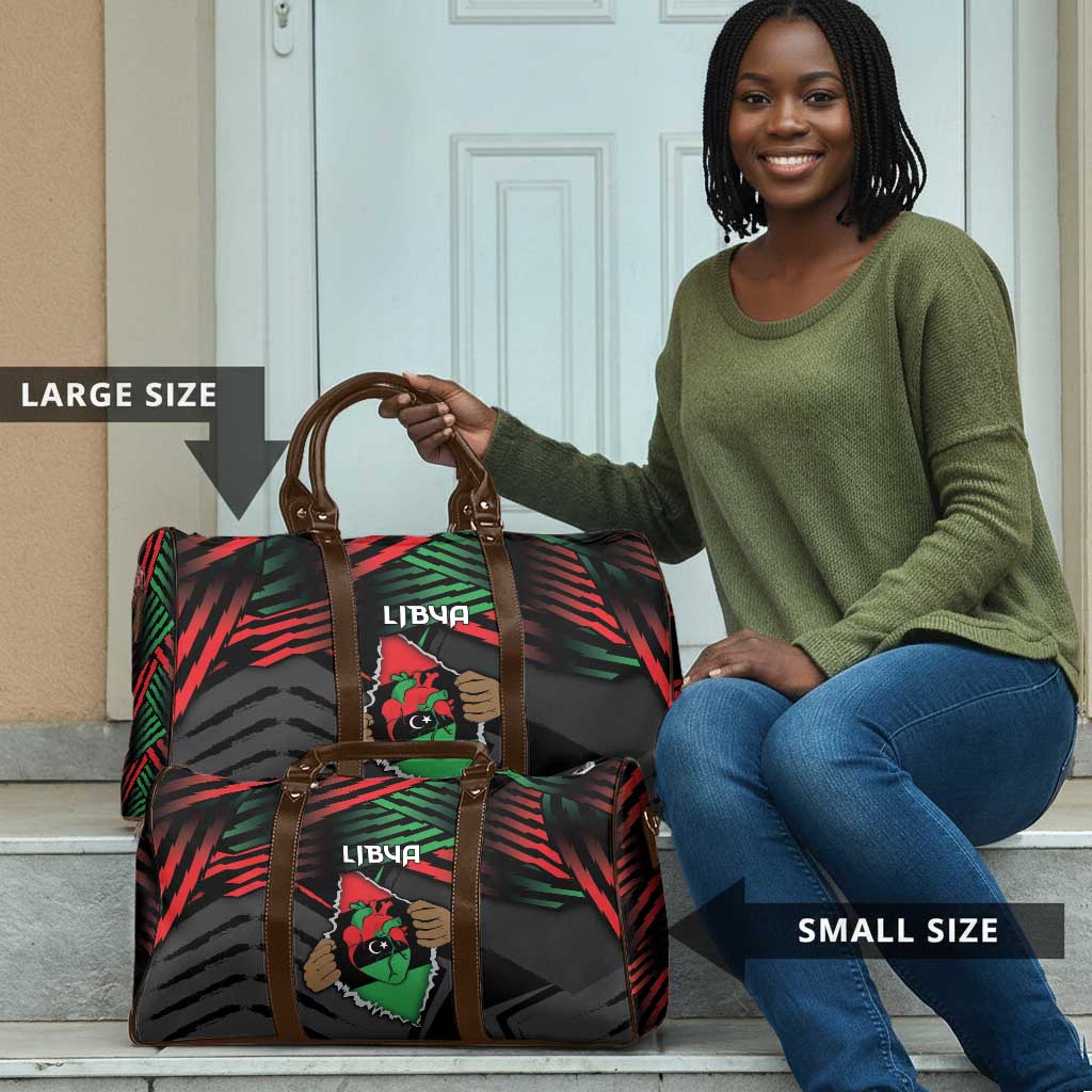Libya In My Veins Travel Bag - African Pride