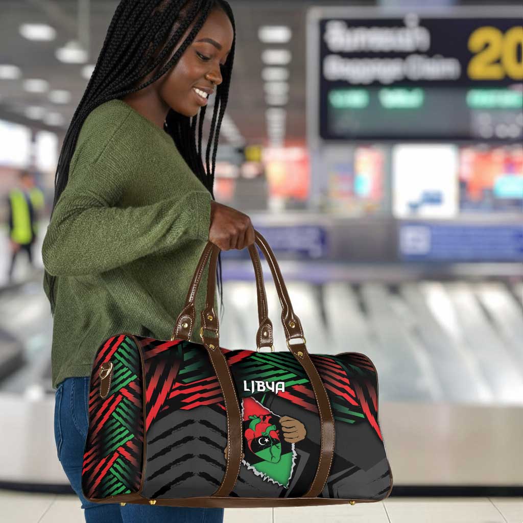 Libya In My Veins Travel Bag - African Pride