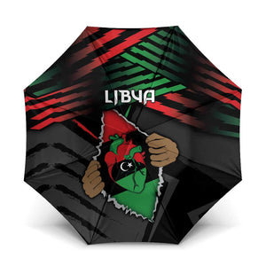 Libya In My Veins Umbrella - African Pride