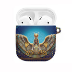 Egyptian Goddess Isis AirPods Case Ancient Mythology Winged Queen