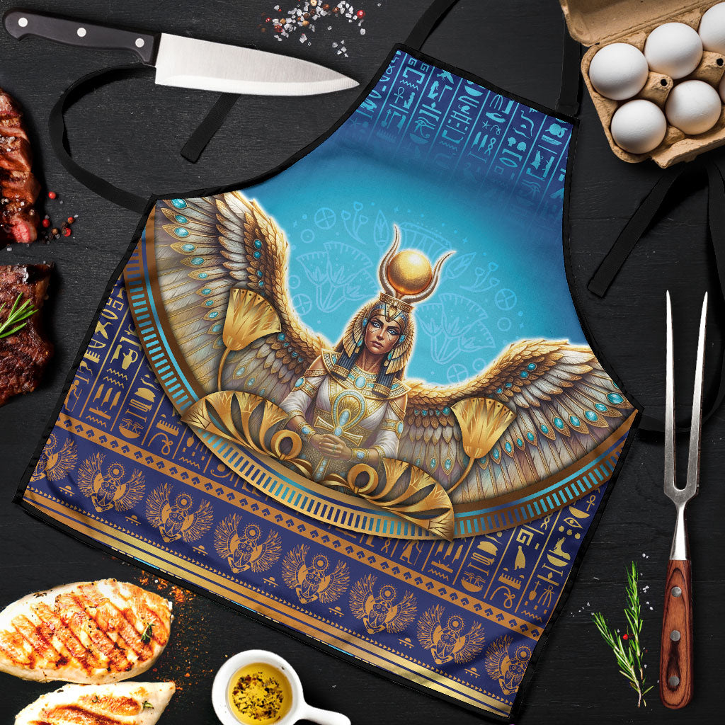 Egyptian Goddess Isis Apron Ancient Mythology Winged Queen