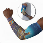 Egyptian Goddess Isis Arm Sleeves Ancient Mythology Winged Queen
