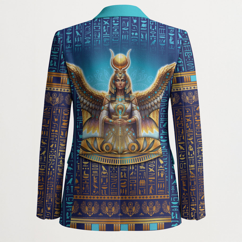 Egyptian Goddess Isis Blazer Ancient Mythology Winged Queen