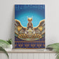 Egyptian Goddess Isis Canvas Wall Art Ancient Mythology Winged Queen