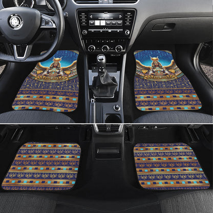 Egyptian Goddess Isis Car Mats Ancient Mythology Winged Queen