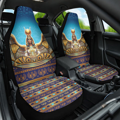 Egyptian Goddess Isis Car Seat Cover Ancient Mythology Winged Queen
