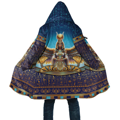 Egyptian Goddess Isis Cloak Ancient Mythology Winged Queen
