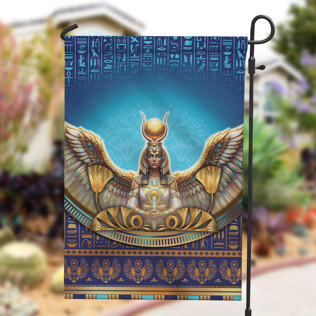 Egyptian Goddess Isis Garden Flag Ancient Mythology Winged Queen